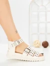 Sandale Dama cu Platforma SX-18 BEIGE | VIVIRICH