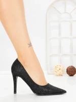 Pantofi Stiletto 66-1 BLACK | VIVIRICH