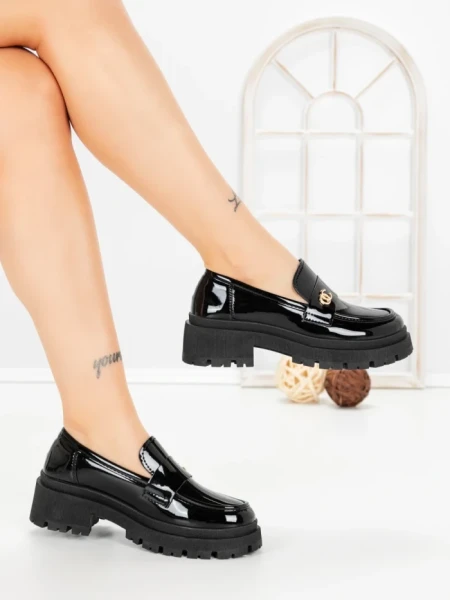 Pantofi Casual Dama 8808 BLACK | L.DAY