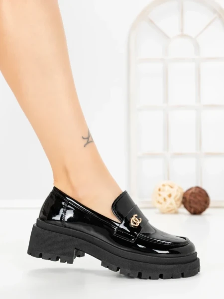 Pantofi Casual Dama 8808 BLACK | L.DAY