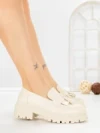 Pantofi Casual Dama 8809 BEIGE | L.DAY