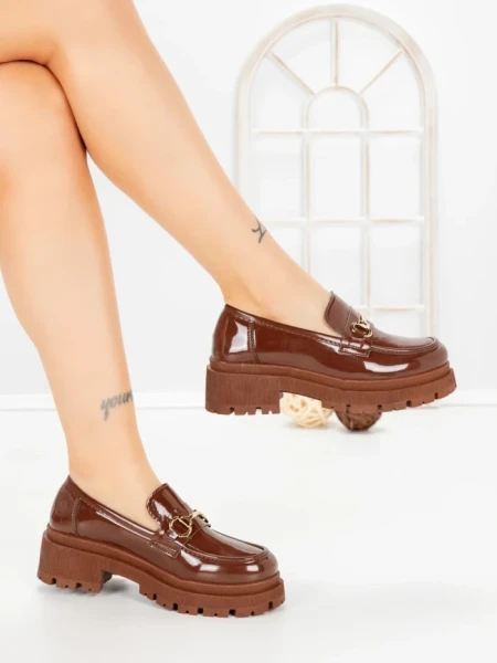 Pantofi Casual Dama 8807 CAMEL | L.DAY