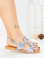 Sandale Dama cu Talpa Joasa SY1141 BLUE | ABLOOM