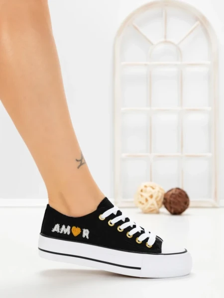Tenisi Dama 309-9 BLACK | ABLOOM