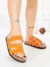 Papuci Dama cu Talpa Joasa SY1107 ORANGE | ABLOOM