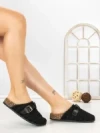 Papuci Dama cu Talpa Joasa 5LE36 BLACK | MEI