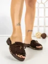 Papuci Dama cu Toc 5LE87 BROWN | MEI