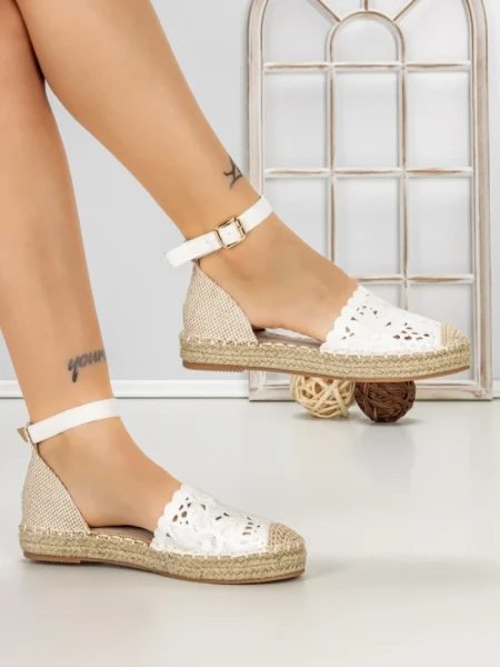 Pantofi Casual Dama 5LE97 WHITE | MEI