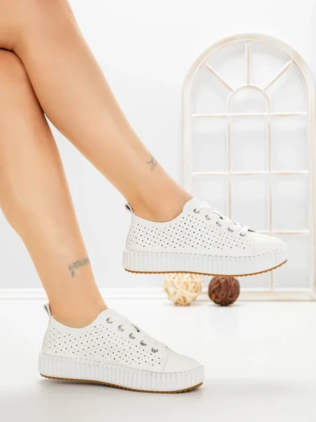 Pantofi Sport Dama AD-5240 WHITE | BUONAROTTI