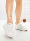 Pantofi Sport Dama AD-5240 WHITE | BUONAROTTI