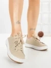 Pantofi Sport Dama AD-5240 BEIGE | BUONAROTTI