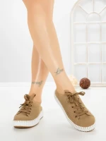 Pantofi Sport Dama AD-5240 KHAKI | BUONAROTTI