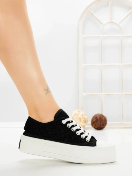 Pantofi Sport Dama CD-5047 BLACK | BUONAROTTI