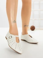 Pantofi Casual Dama 8236 WHITE | CM