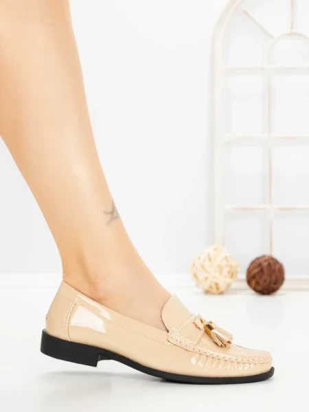 Pantofi Casual Dama 8255 BEIGE | CM