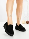 Pantofi Casual Dama 77-654 BLACK | CM