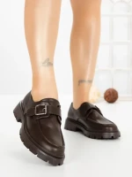 Pantofi Casual Dama 77-653 BROWN | CM