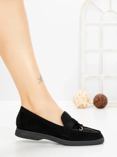 Pantofi Casual Dama 77-520 BLACK | CM