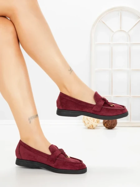 Pantofi Casual Dama 77-520 WINE | CM