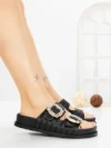 Papuci Dama cu Platforma 2005 BLACK | GALLEVANI