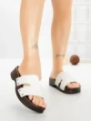Papuci Dama cu Platforma 2032 WHITE | GALLEVANI