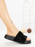 Papuci Dama cu Platforma 2021 BLACK | GALLEVANI