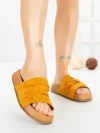 Papuci Dama cu Platforma 2021 YELLOW | GALLEVANI