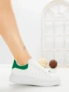 Pantofi Sport Dama TT-9 WHITE-GREEN | EMAS