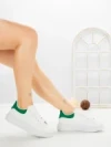 Pantofi Sport Dama TT-9 WHITE-GREEN | EMAS