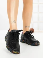Pantofi Sport Dama TT-91 BLACK | EMAS