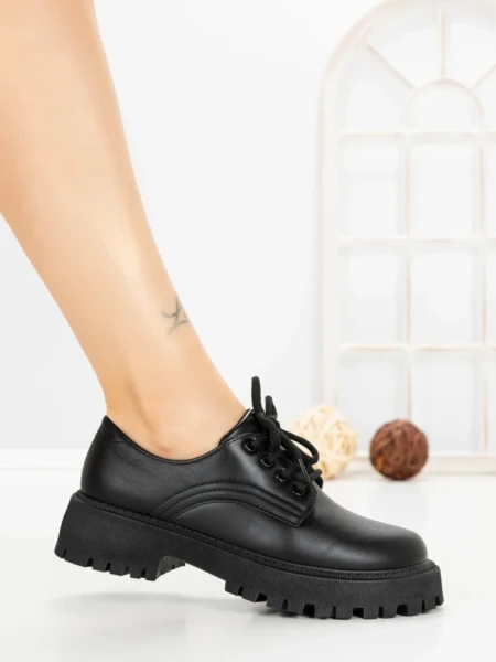 Pantofi Casual Dama PP-9 BLACK | EMAS