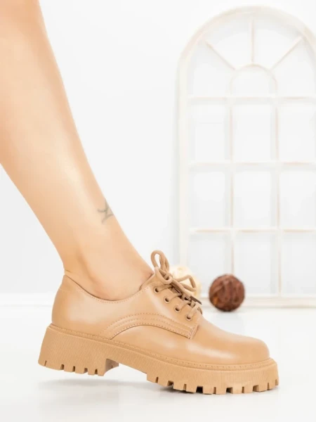 Pantofi Casual Dama PP-9 KHAKI | EMAS
