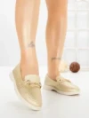 Pantofi Casual Dama EE-21 GOLD | EMAS