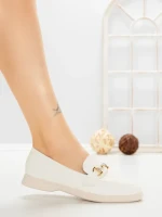 Pantofi Casual Dama EE-21 WHITE | EMAS