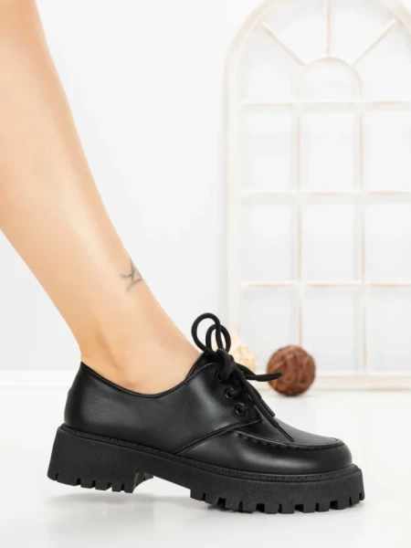 Pantofi Casual Dama PP-8 BLACK | EMAS