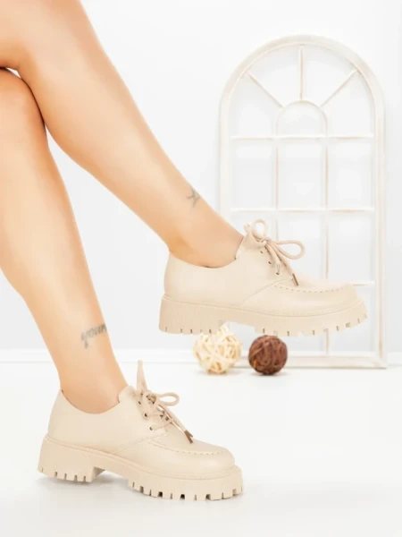 Pantofi Casual Dama PP-8 BEIGE | EMAS