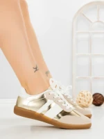 Pantofi Sport Dama LA-80 GOLD | ANDERINA