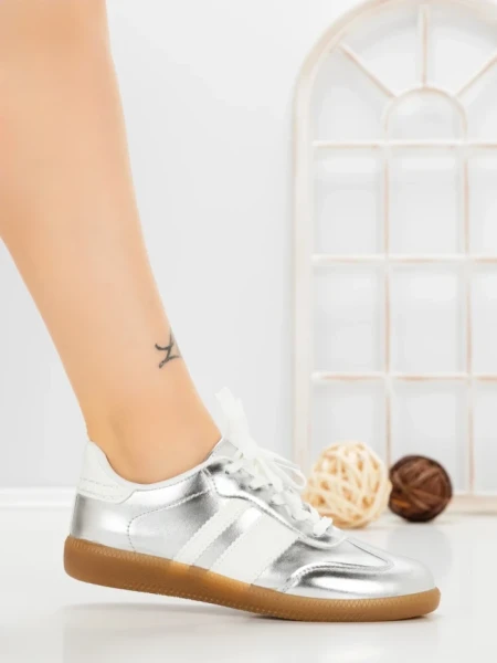 Pantofi Sport Dama LA-80 SILVER | ANDERINA