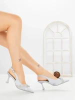 Pantofi Stiletto JM981 GREY | ANNALISE