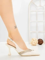 Pantofi Stiletto JM981 BEZI | ANNALISE