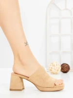 Papuci Dama cu Toc JM170F CAMEL | ANNALISE