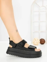 Sandale Dama cu Platforma JM576 NEGRO | ANNALISE