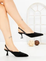 Pantofi Stiletto 88106 BLACK | GOWIN