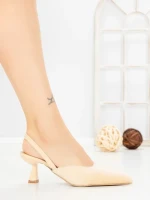 Pantofi Stiletto 88106 BEIGE | GOWIN