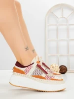 Sneakers Dama 24009 KHAKI | GOWIN