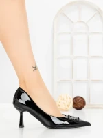 Pantofi Stiletto 88088 BLACK | GOWIN