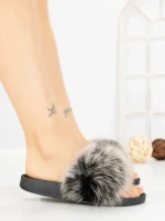 Papuci Dama cu Talpa Joasa 218-98 GREY | VIVIRICH