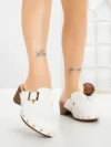 Pantofi Casual Dama Z8801 WHITE | VIVIRICH