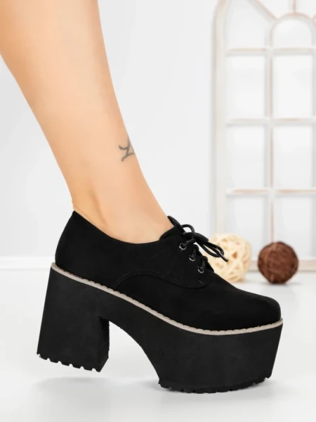 Pantofi Casual Dama 8602N NEGRO | STEPS HIGHER