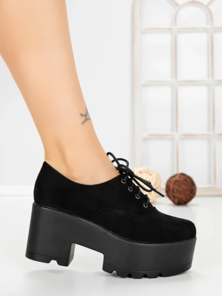 Pantofi Casual Dama 8651N NEGRO | STEPS HIGHER